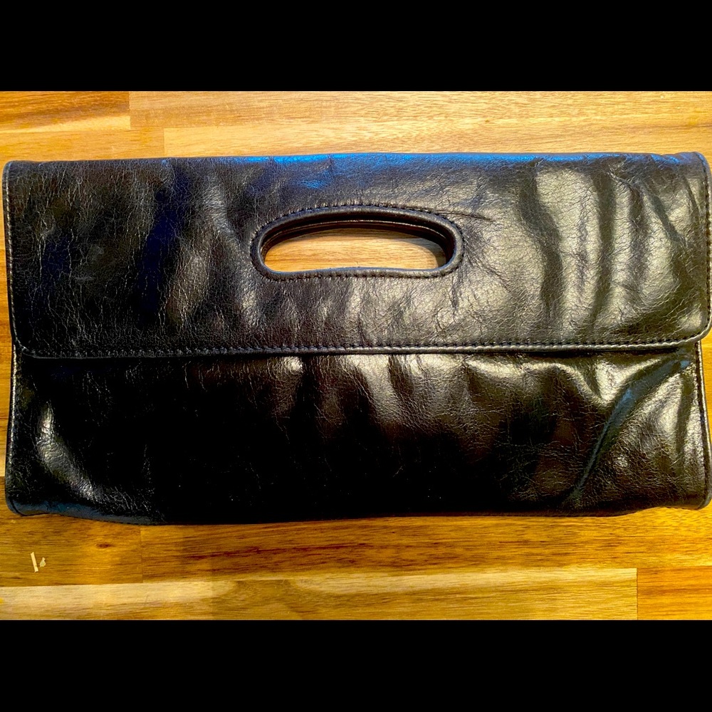 Black HOBO clutch